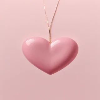 pink hearts aesthetic