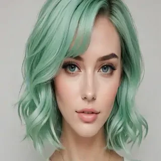 aesthetic mint green
