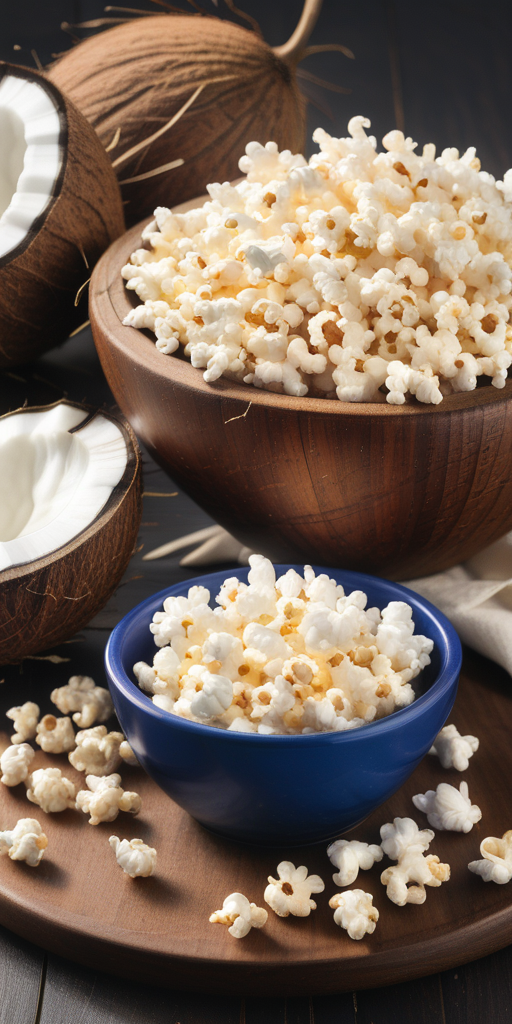 coconut oil for popcorn popping