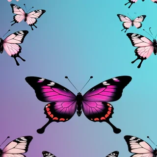 iphone aesthetic butterfly wallpaper