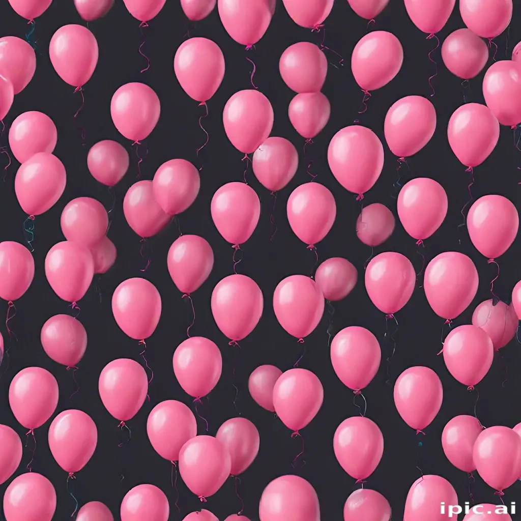 pink balloons png