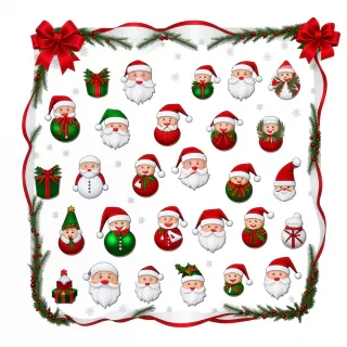 transparent christmas clip art