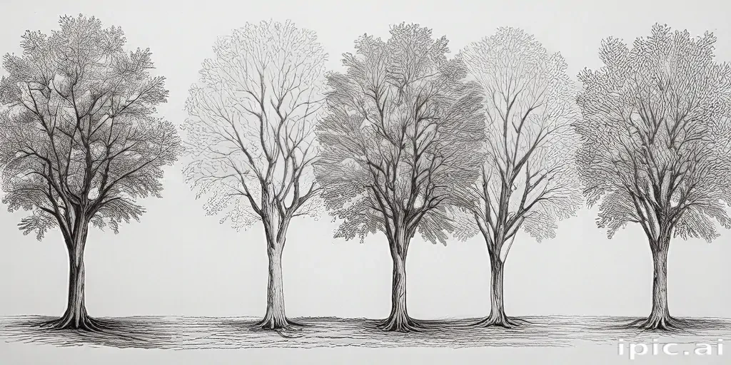 images of trees for drawing