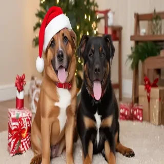 christmas pet pics