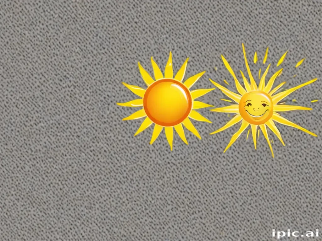 sunshine clipart transparent background