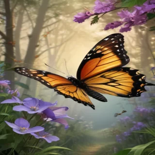 butterfly draing