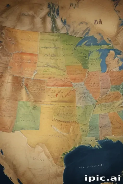 usa map states
