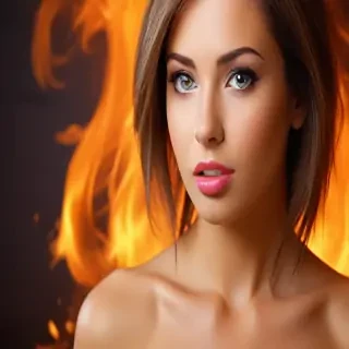 background hot chick