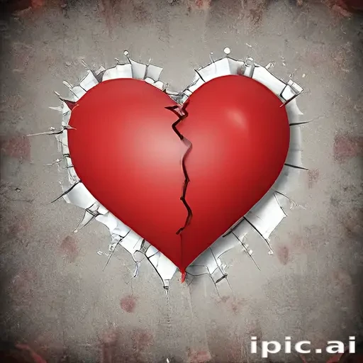 broken heart background