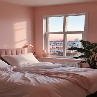 aesthetic bedroom background