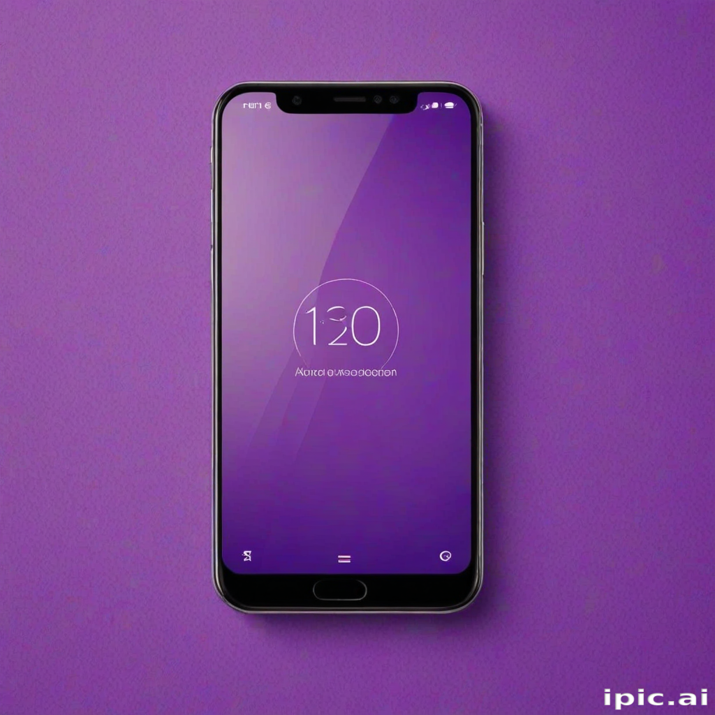purple lockscreen