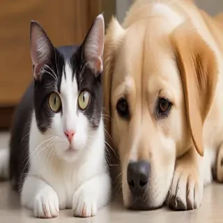 cat and dog