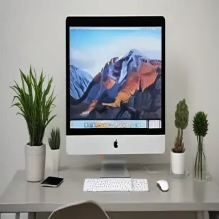 computer mockup
