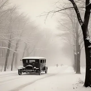 vintage winter images
