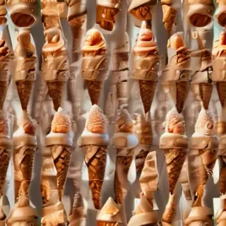 ice cream cone photo
