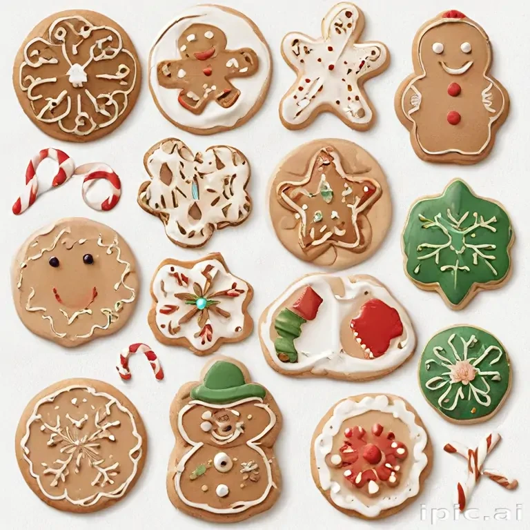 holiday cookie clipart