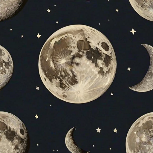 vintage moon