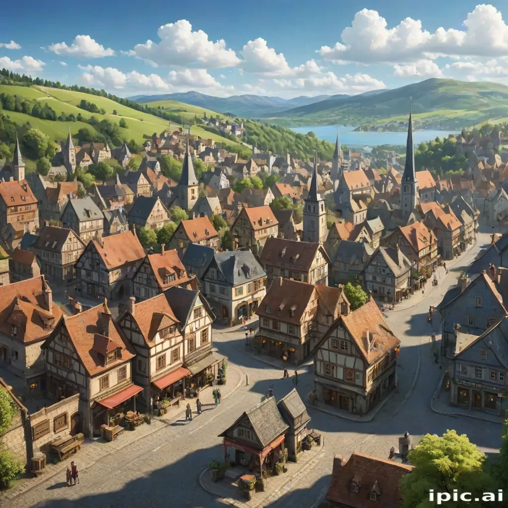town background