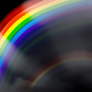rainbow no background