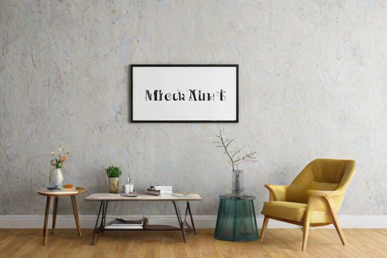 wall art mockup free