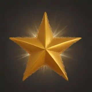 golden star png