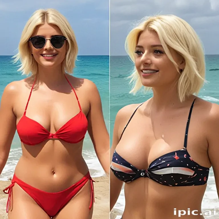 holly willoughby in bikini