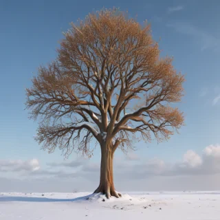 winter tree png