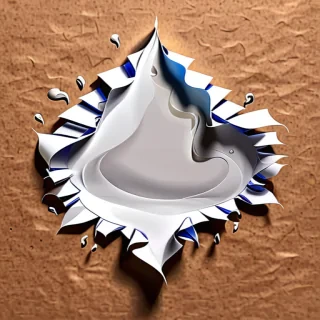 paper tears png