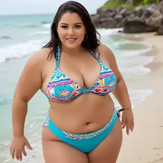 latina bbw bikini