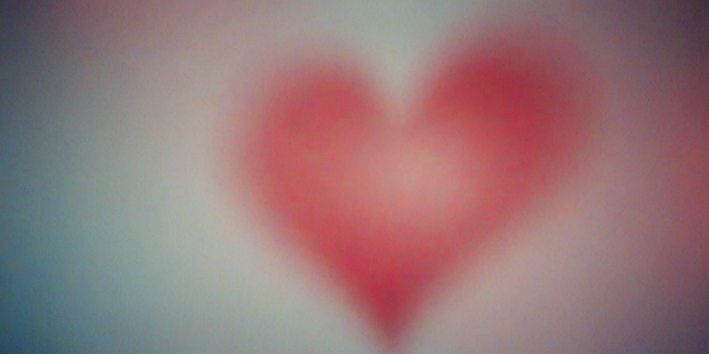 blurry heart