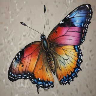 butterfly drawing picture