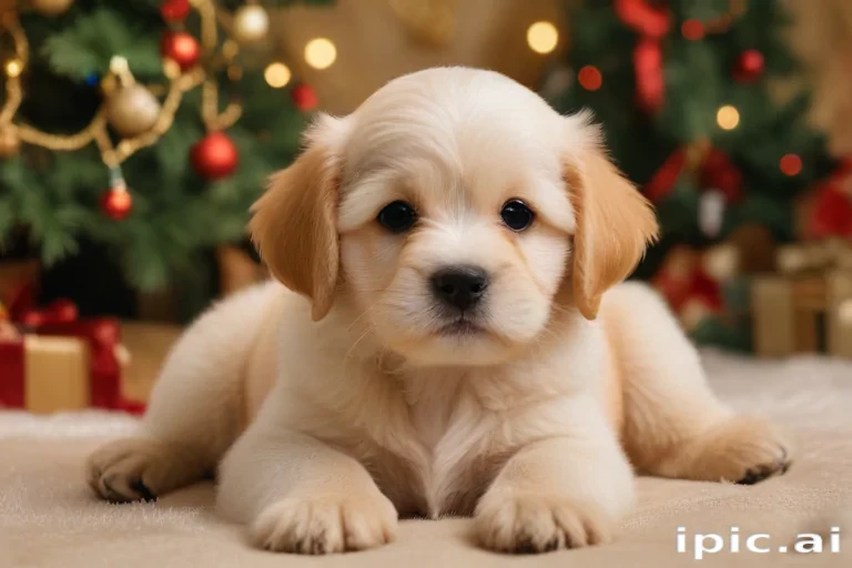 christmas puppy backgrounds