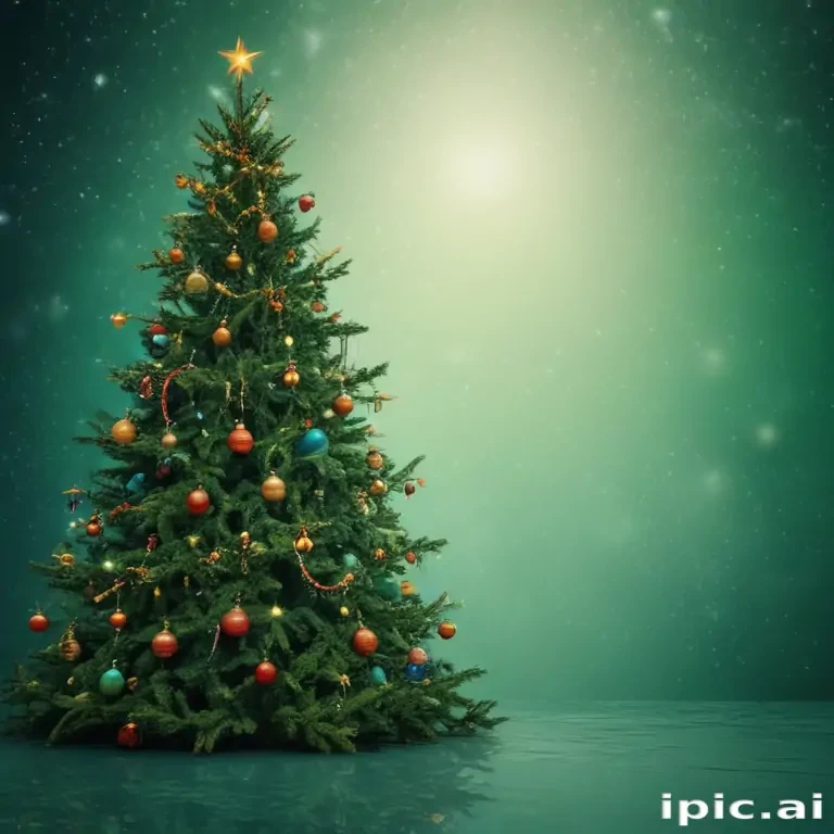 christmas background green