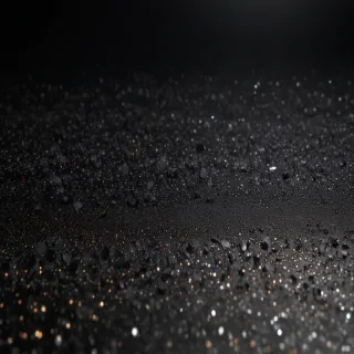 black background with glitter