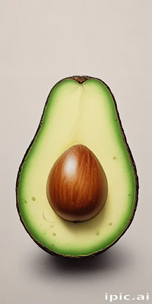 avocado drawing