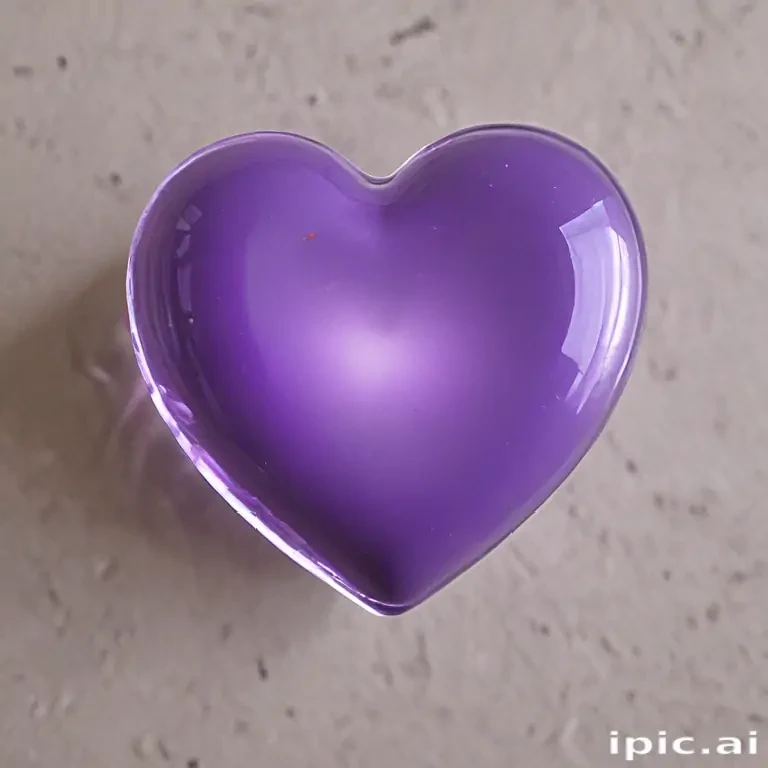 aesthetic purple heart