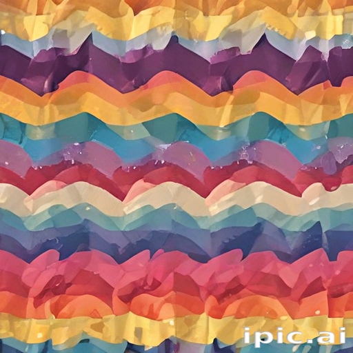 How To Make Wavy Pattern Vibrant Layers of Colorful Paper in Wavy Patterns Create Visual Harmony.