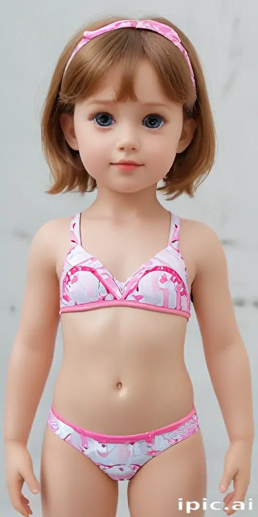 ai little girl bikini