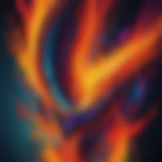 abstract art iphone wallpaper