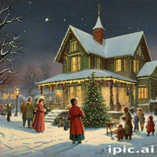 vintage christmas image