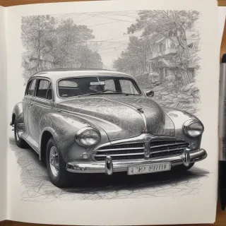 car doodle