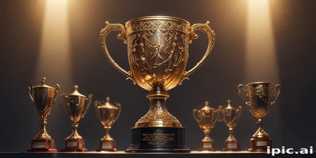 trophy drawing