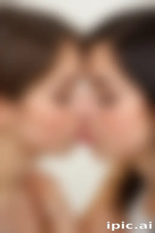 2 girls kissing