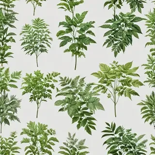 plants transparent background