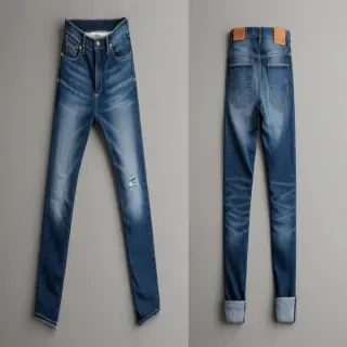mock up jeans