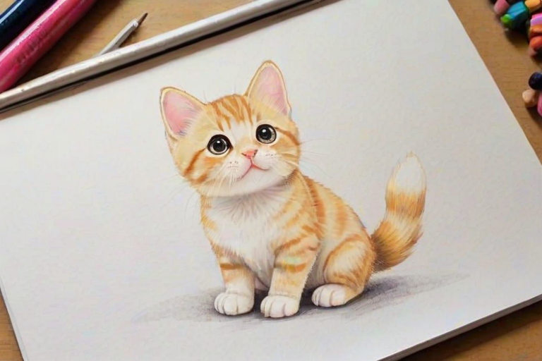 cuteing drawing