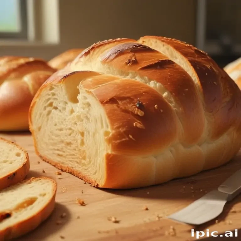 bread in cartoon