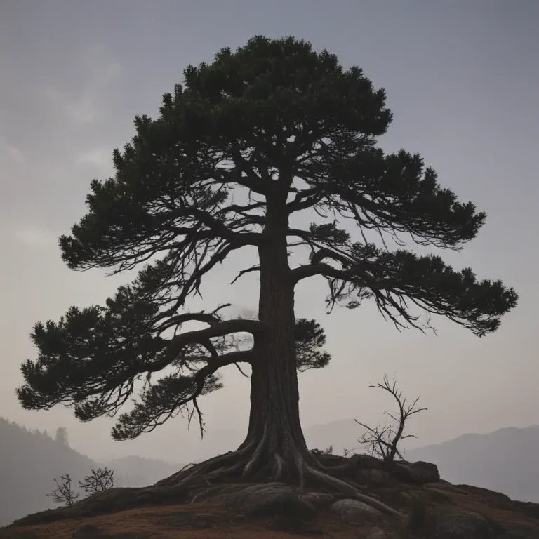 pine tree silhouette png