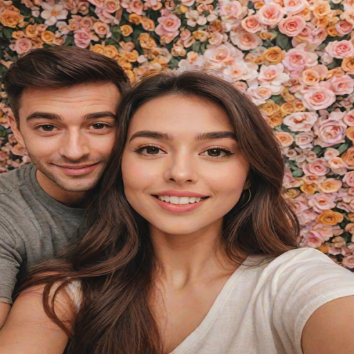 selfie background