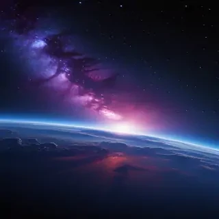 iphone space wallpaper